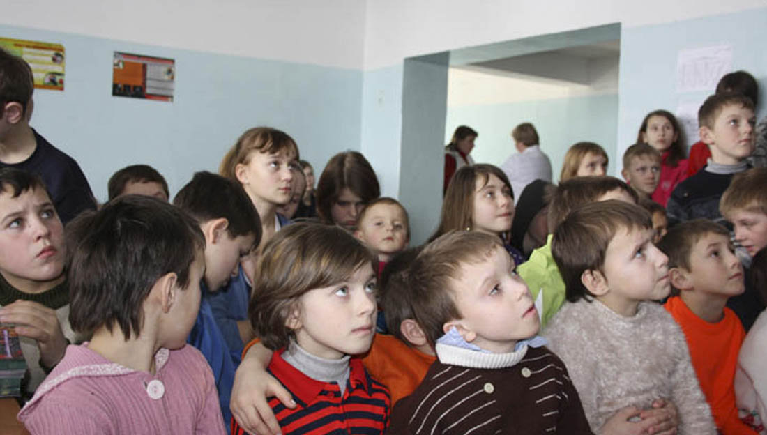 В городе Ровно студенты совмещают практику с теорией